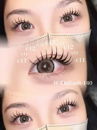 マツエク・マツパ 💖mare 渋谷/束感まつげ💖のマツエク・マツパデザイン