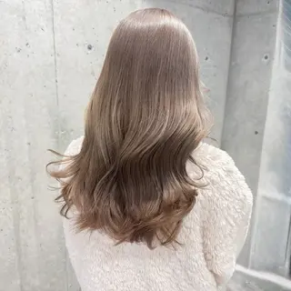 ロング カラー ヘアアレンジ 💗💗韓国レイヤー yu-ki💗💗のヘアスタイル