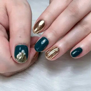 ネイル BLUE CORAのネイルデザイン