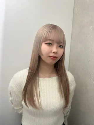 カラー ハイトーン特化 pepe🎀のヘアスタイル