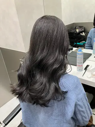 ロング カラー 💖ブリーチなし透明 感💖ASAHIのヘアスタイル