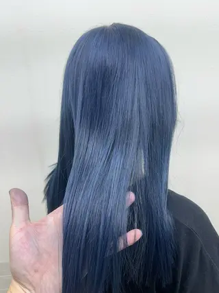 カラー ダブルスキルエクステ /羽エクステ白石宇由のヘアスタイル