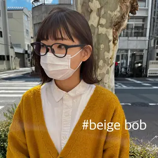 ミディアム カラー 萌花　moeka /韓国/レイヤーのヘアスタイル