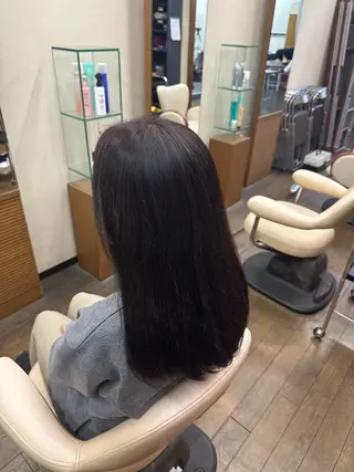 ロング カラー 早見 つばさのヘアスタイル