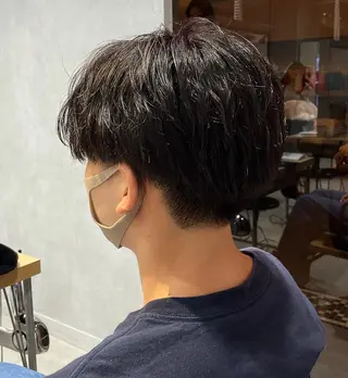 メンズ yumemiレイヤー ‎✴︎ 透明感カラーのヘアスタイル