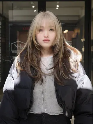 ロング カラー NERO 松井 隆人のヘアスタイル