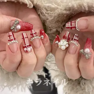 ネイル 💗ココ✨🪞 🎀co coのネイルデザイン