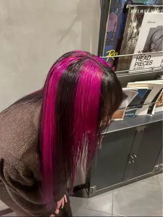ロング カラー タナカ カナ🫧のヘアスタイル