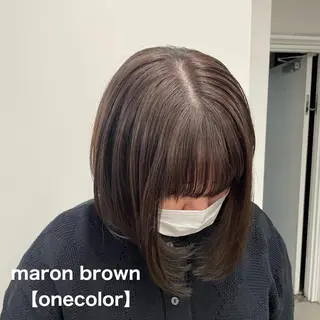 ショート カラー 愛結 暖色カラー🎀🩰のヘアスタイル