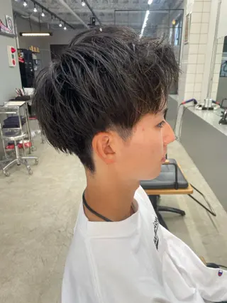ショート メンズ メンズ専門サロン wokeのヘアスタイル