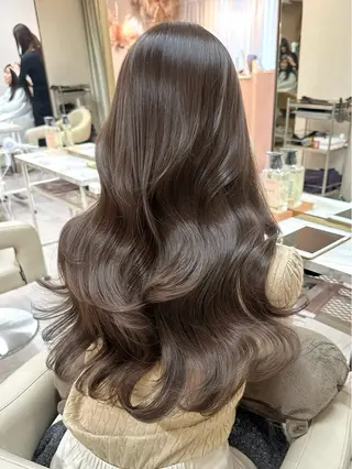 ロング 韓国ヘア🦢🖤 Sayumiのヘアスタイル