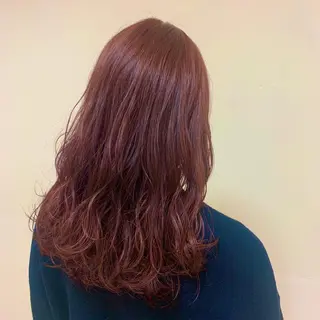 セミロング カラー ヘアアレンジ 【Sweep】おじま のぞみのヘアスタイル