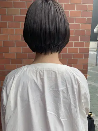 ショート 丹羽大喜 縮毛矯正/美髪矯正のヘアスタイル