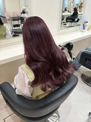 カラー 暖色ガーリーヘア🎀 MEARI🩰のヘアスタイル