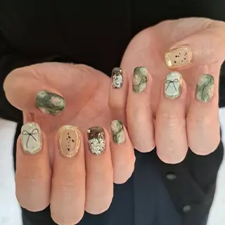 ネイル Nail mood デザイン持ち込みokのネイルデザイン