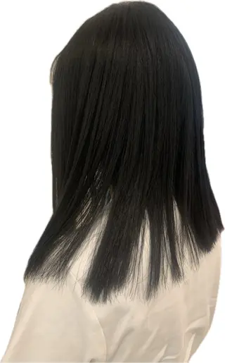 セミロング カラー ヘアアレンジ ミドウチ アヤカのヘアスタイル