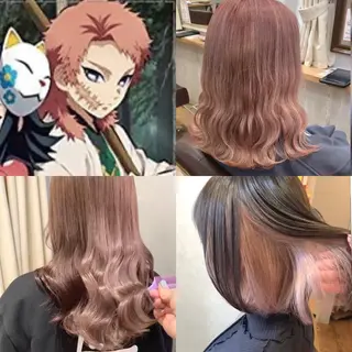 ロング カラー ヘアアレンジ 代表🎀 ふわモテ愛 され髪🩷yumiのヘアスタイル