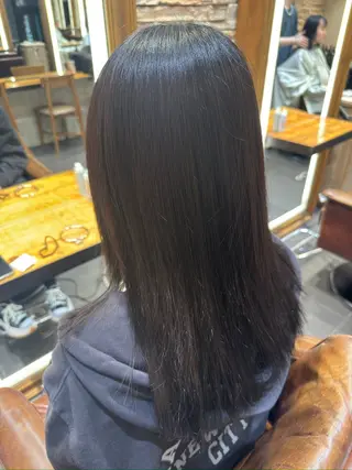 セミロング MINX似合わせボブ 髪質改善/岩城槙乃介のヘアスタイル