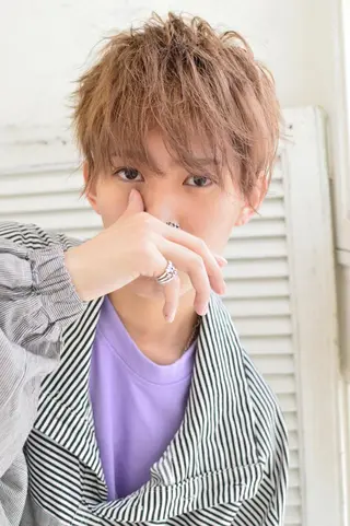 メンズ Beach 代表 KENTAのヘアスタイル