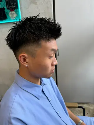 ショート メンズ 🔥メンズ圧倒的人気 ROOOMEN松田隆のヘアスタイル