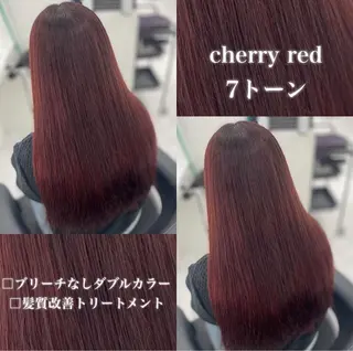 カラー 🤍ブリーチなし ブラウンhimi🤍のヘアスタイル