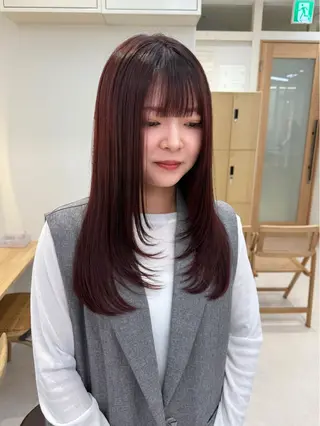 ロング mizuki ／カットモデル募集のヘアスタイル