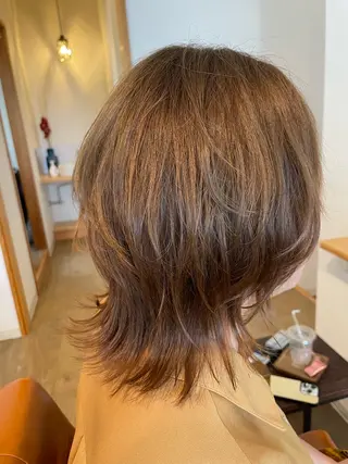 ミディアム ラピスREIKA (女性限定)のヘアスタイル