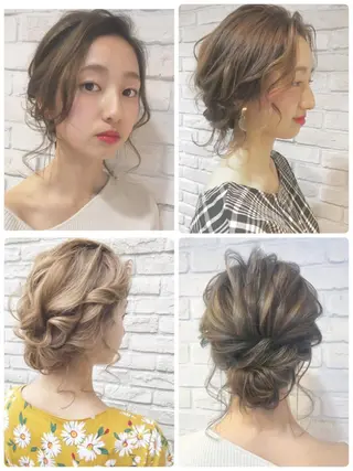 ショート ヘアアレンジ あやかショート 白髪ぼかしのヘアスタイル