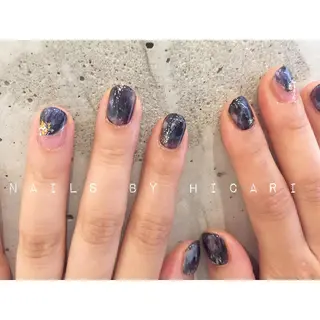 カラー ネイル マツエク・マツパ illum hicariのネイルデザイン