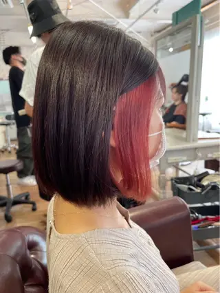 ショート カラー メンズ特化 ⚡️ひりゅう⚡️のヘアスタイル