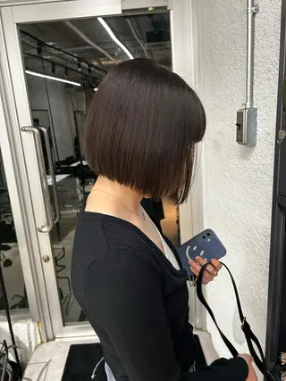 ショート カラー なかじま しほののヘアスタイル