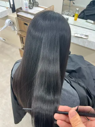 ロング 竹内 蓮のヘアスタイル