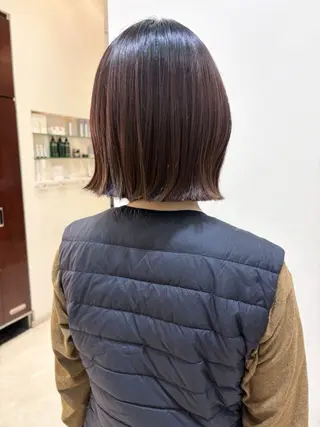 ミディアム レナークルグラン 大浪　莉歩のヘアスタイル