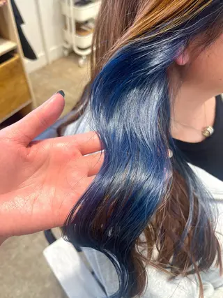 ロング 高石 未唯のヘアスタイル