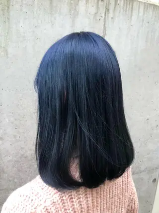 ミディアム カラー 🍏レイヤーカット/ ブリーチ to-kiのヘアスタイル