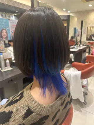 ミディアム 永井 悠斗のヘアスタイル