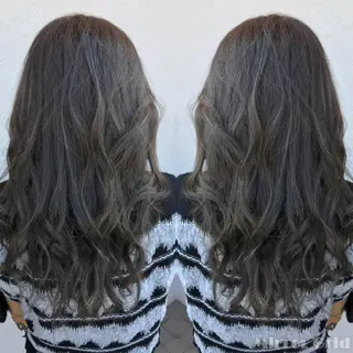 ロング カラー N-plants 和泉中央店のヘアスタイル