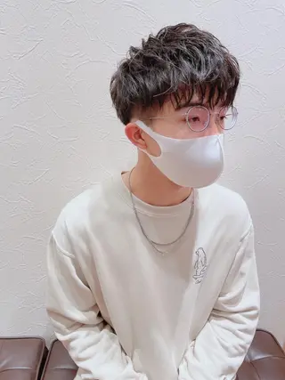 ショート ヘアアレンジ メンズ メンズZina代表 田端 麗治のヘアスタイル