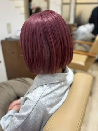 ショート 松山 麻一のヘアスタイル
