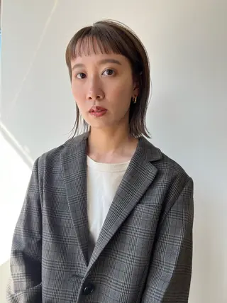 ミディアム 🌿haco / パーマ/ユリナ🕊️のヘアスタイル