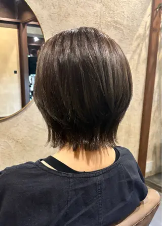 ショート 岩瀬 瑠璃子のヘアスタイル