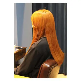 ロング カラー 中野 誠子のヘアスタイル
