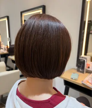 ショート 梅沢 優羽のヘアスタイル