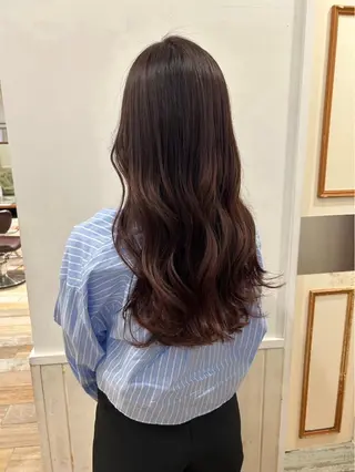 ロング 韓国ヘア ‎⟡.·KANA🐥のヘアスタイル