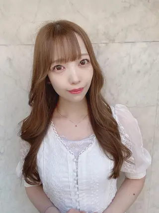 ロング カラー ✨️美髪矯正×似合わ せ艶カラー✨藤田透のヘアスタイル