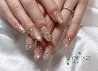 ネイル MoriseNail Jr研修💜はるかのネイルデザイン