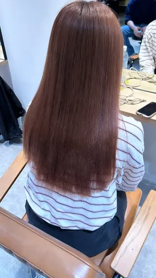 セミロング カラー 髪質改善特化型美容師 🫧岡本璃来🫧のヘアスタイル