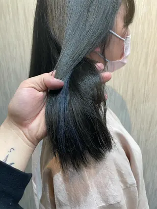 セミロング カラー newiGRANDE 🌈萩原聖也のヘアスタイル