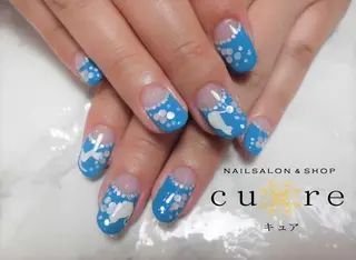 ミディアム ネイル ネイルサロン Cureのネイルデザイン