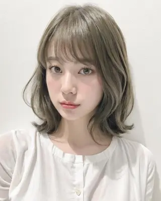 ミディアム 🌕酸性縮毛矯正 高野竜🌕のヘアスタイル